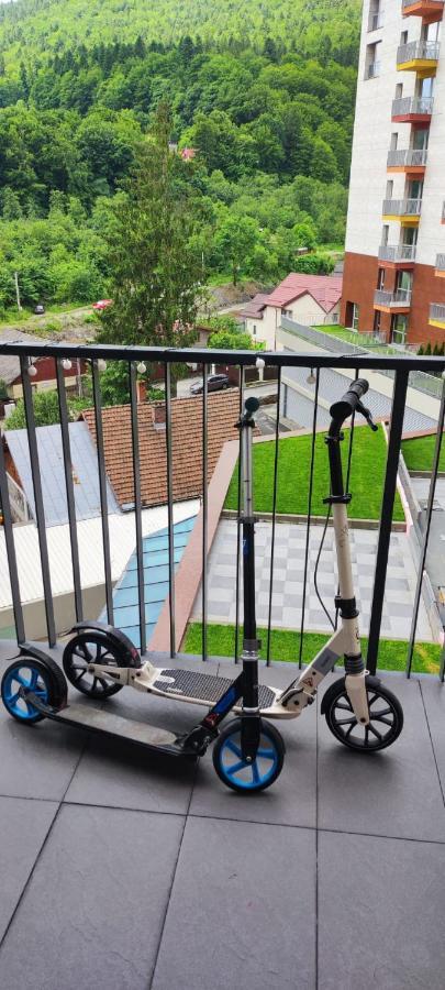 Belle View Sinaia-Free Parking Lägenhet Exteriör bild